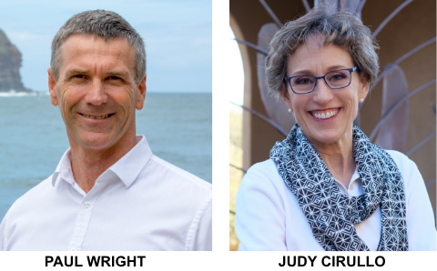 Paul Wright and Judy Cirullo